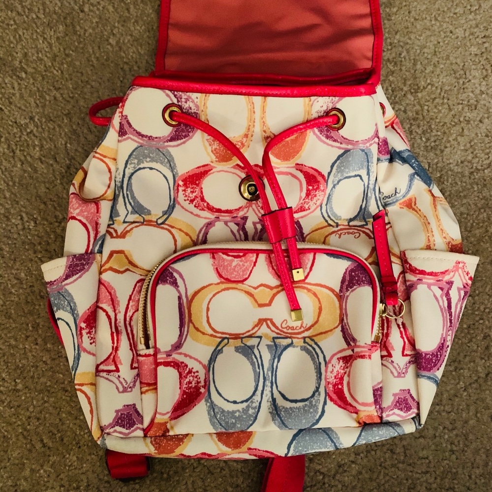 Coach Backpack - Picture 2 of 8